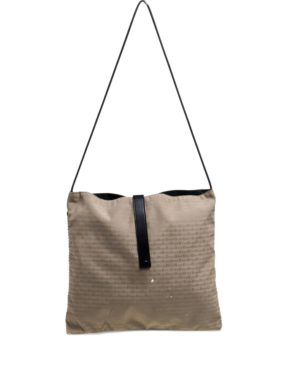 Pre-OwnedChristian Dior Pre-OwnedOblique-canvas mesh-panel shoulder bag
