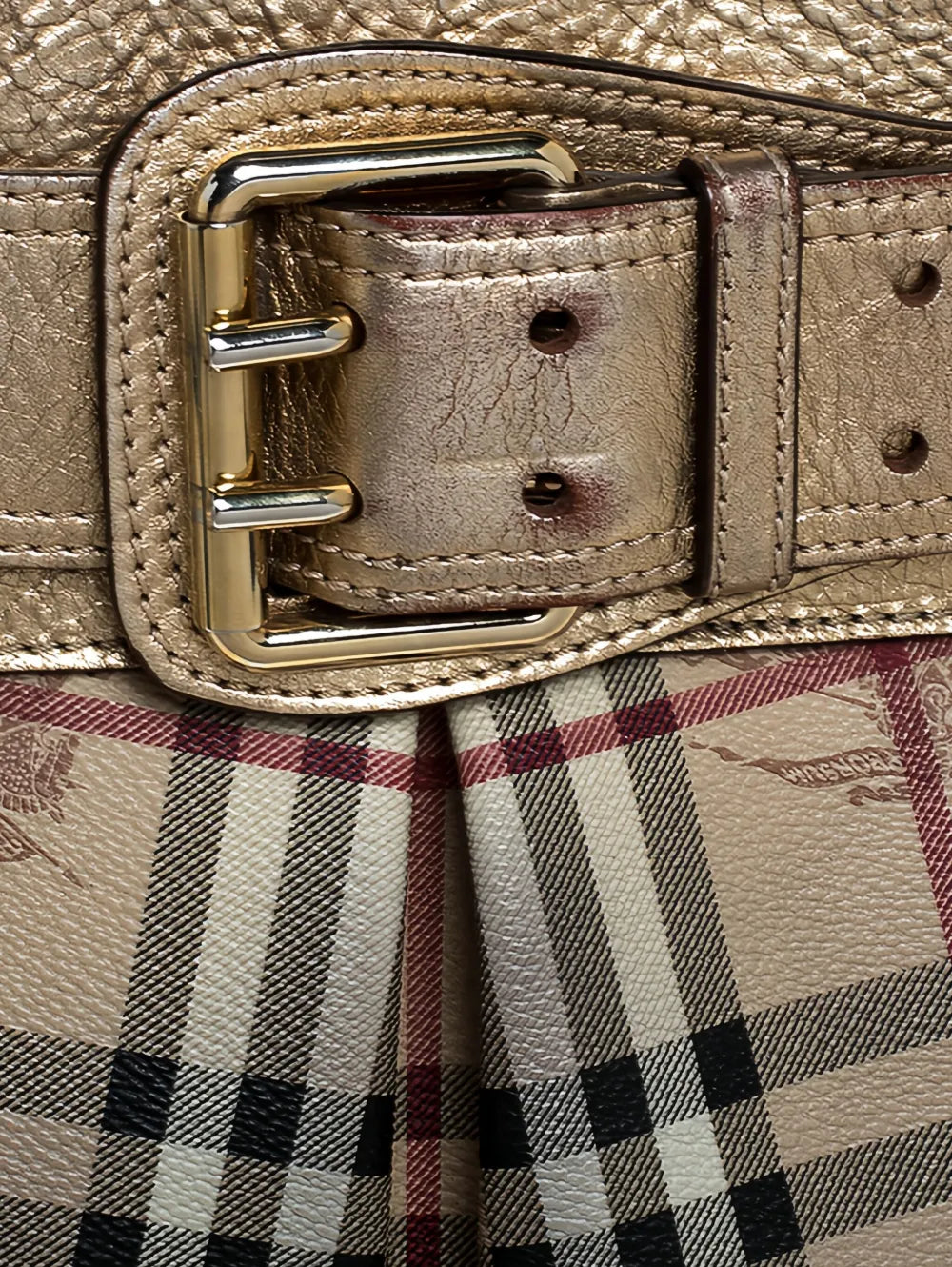 Pre-OwnedBurberry Pre-OwnedHaymarket Check tote bag