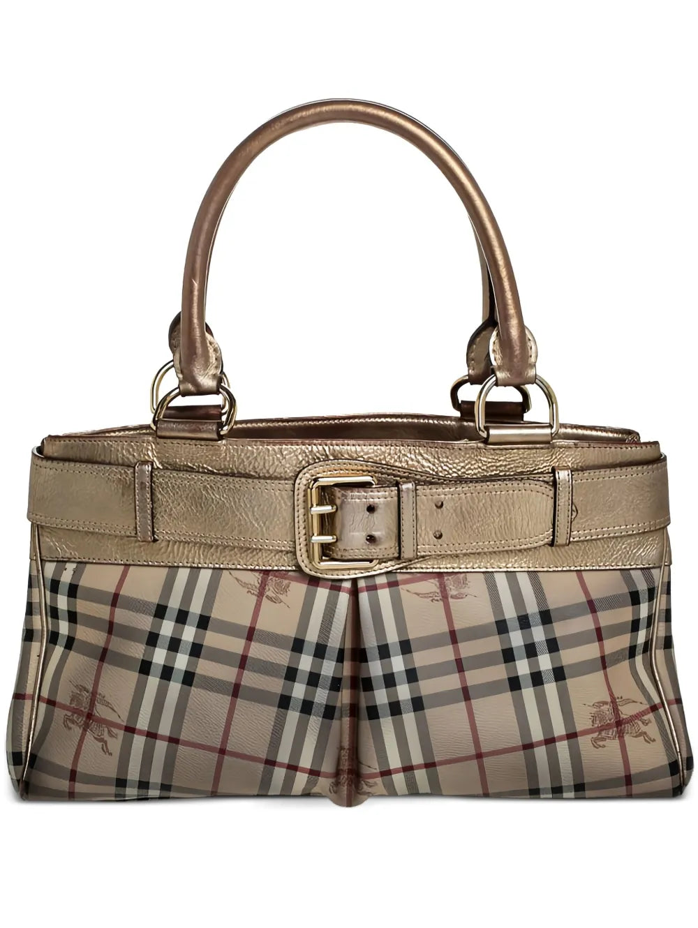 Pre-OwnedBurberry Pre-OwnedHaymarket Check tote bag