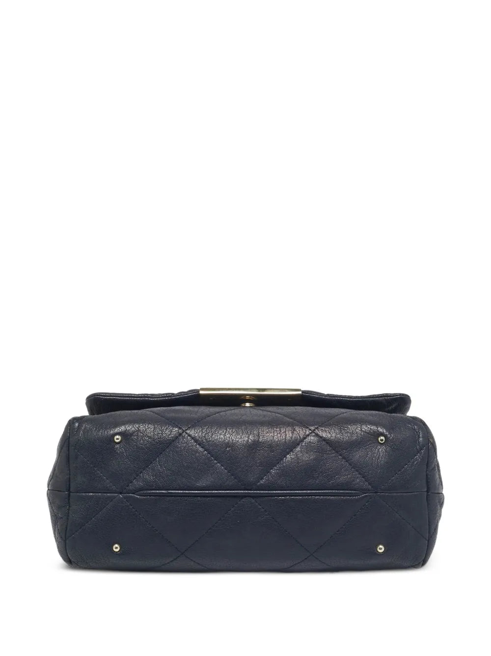 Pre-OwnedCarolina Herrera Vintagelogo-embossed leather shoulder bag