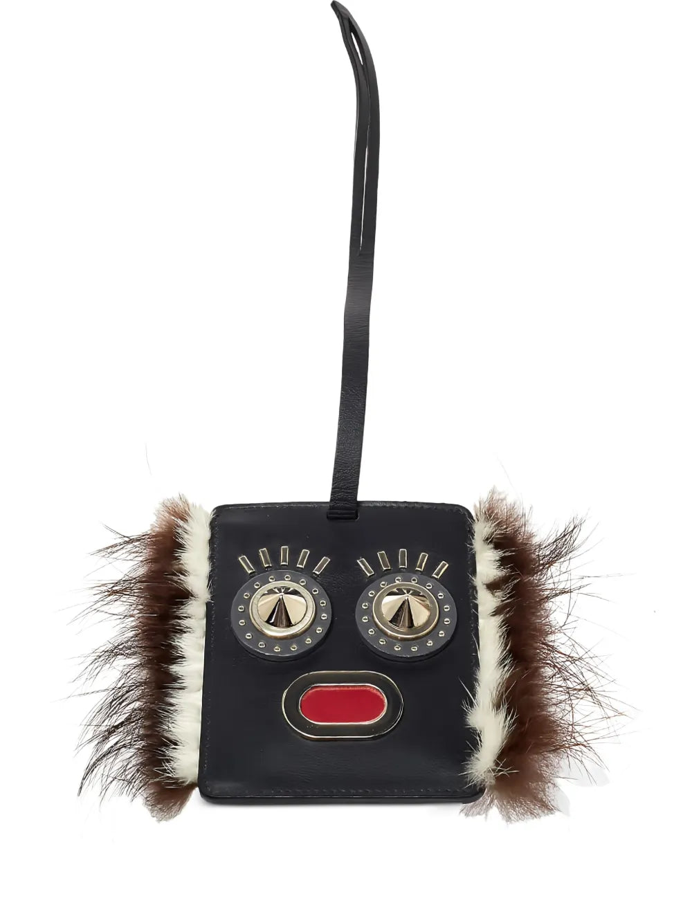 Pre-OwnedFendi Pre-OwnedFur Monster Eye luggage charm