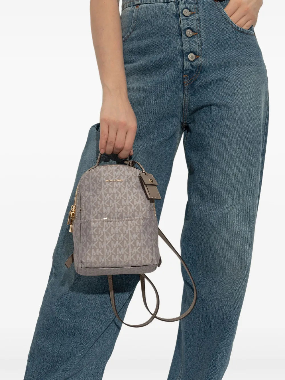 Michael Michael Korslogo-pattern backpack