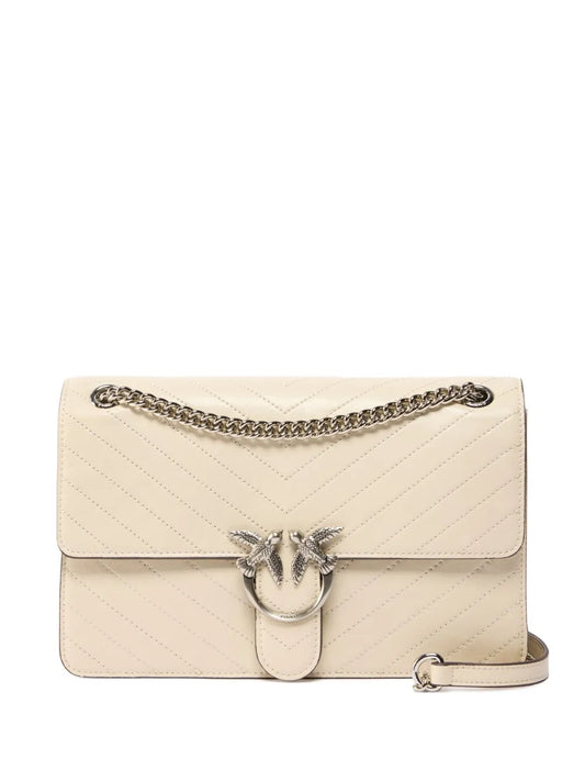 PINKOchevron bird cross body bag