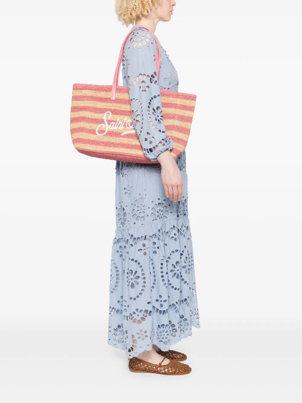 MC2 Saint BarthRaffia City tote bag