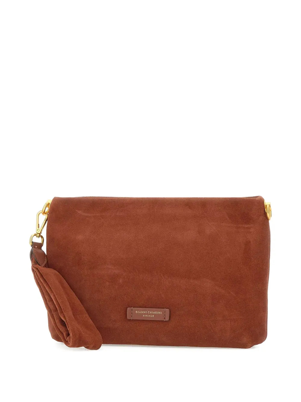 GIANNI CHIARINIsuede clutch bag
