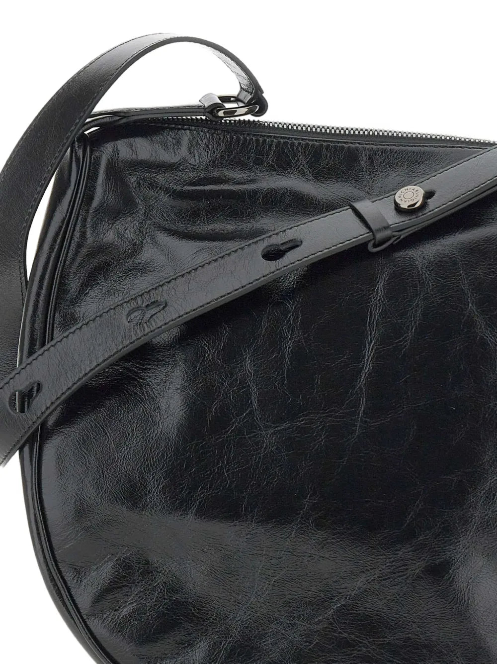 GIANNI CHIARINIcurved-shape shoulder bag