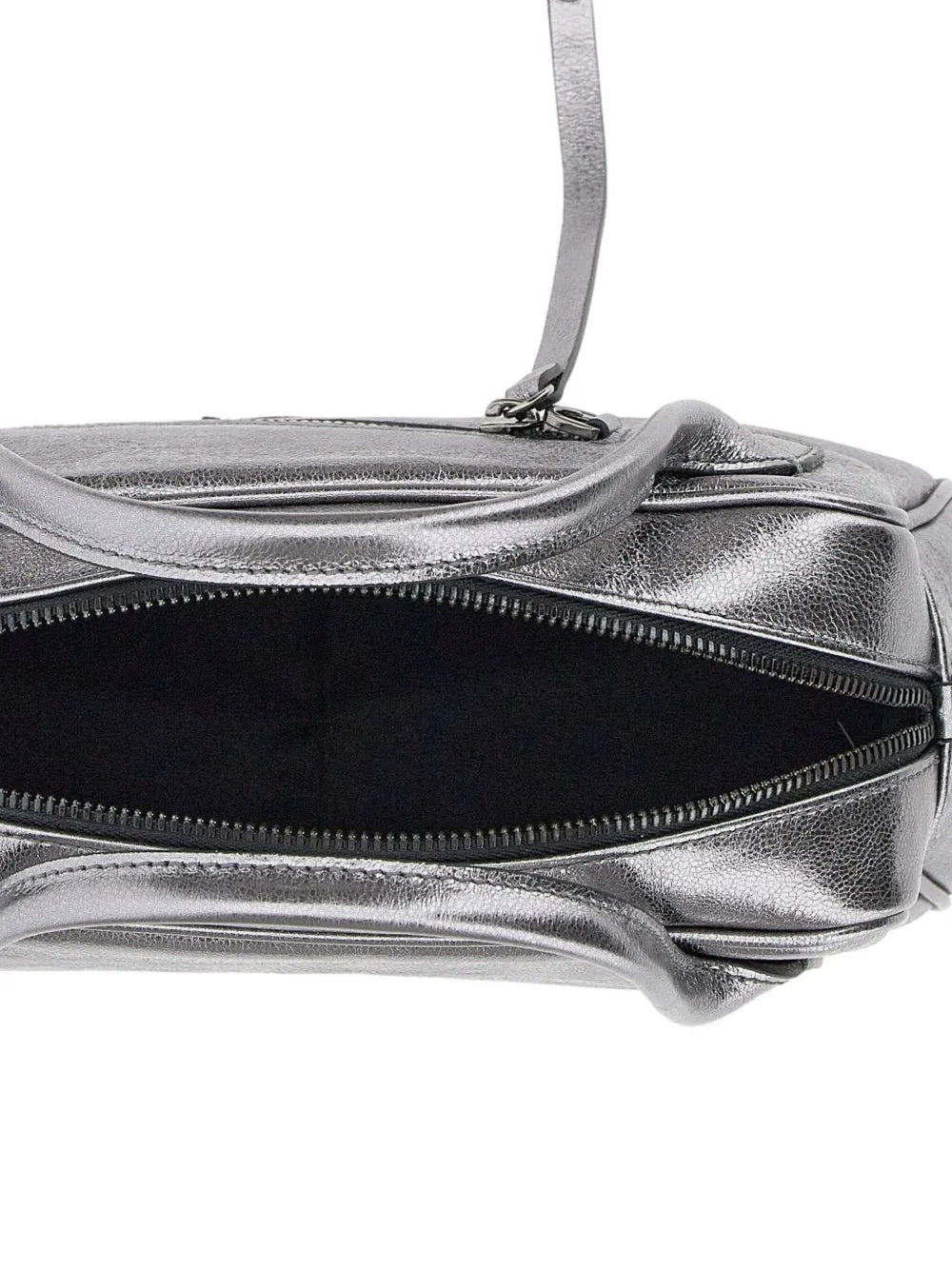 GIANNI CHIARINImetallic zip-detail tote bag