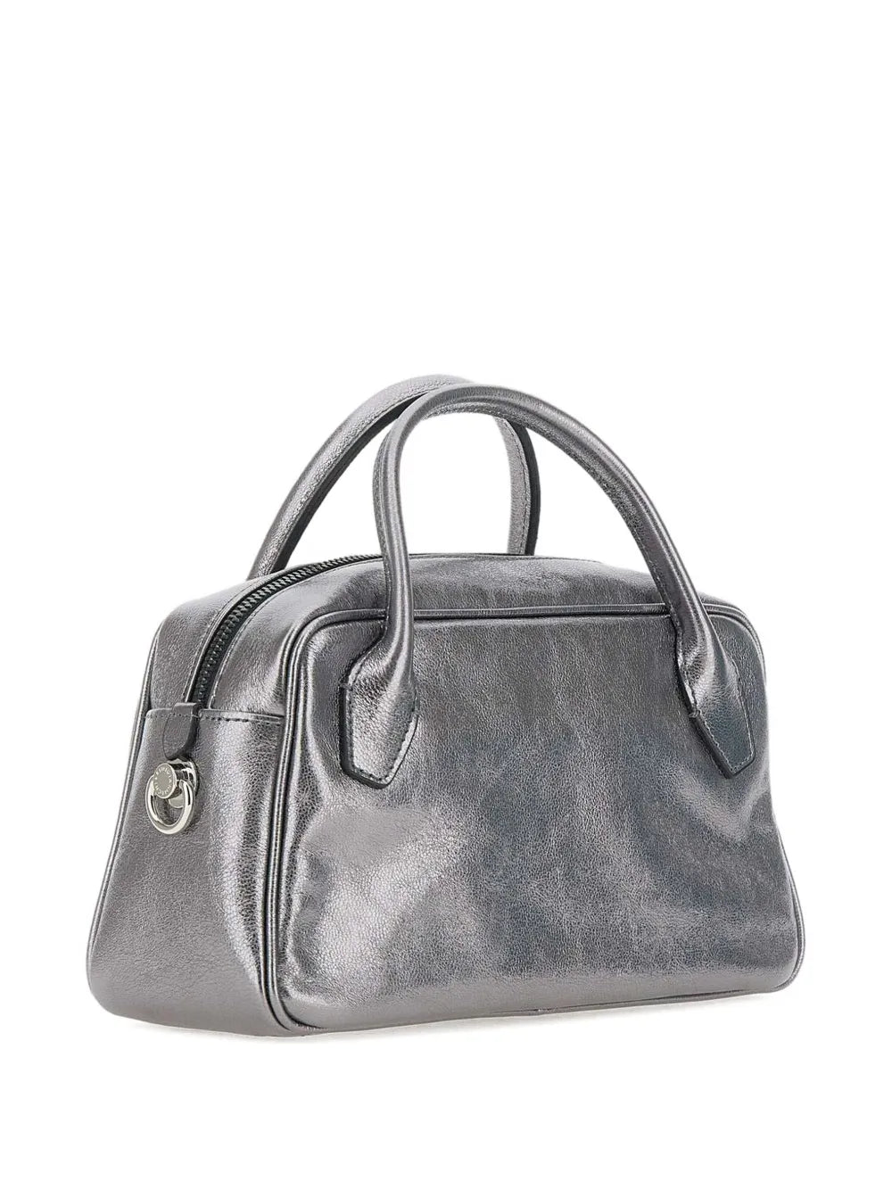 GIANNI CHIARINImetallic zip-detail tote bag
