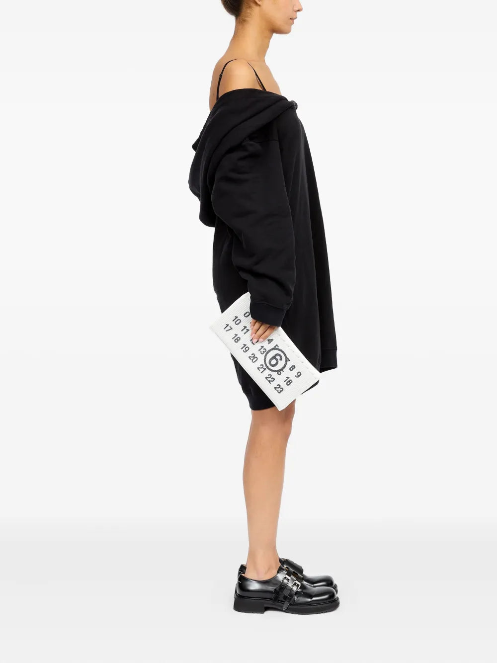 MM6 Maison MargielaNumeric clutch bag