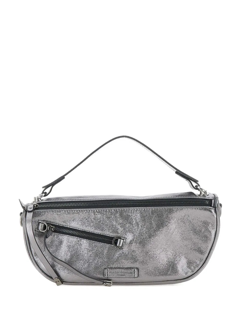 GIANNI CHIARINImetallic zip-fastening tote bag