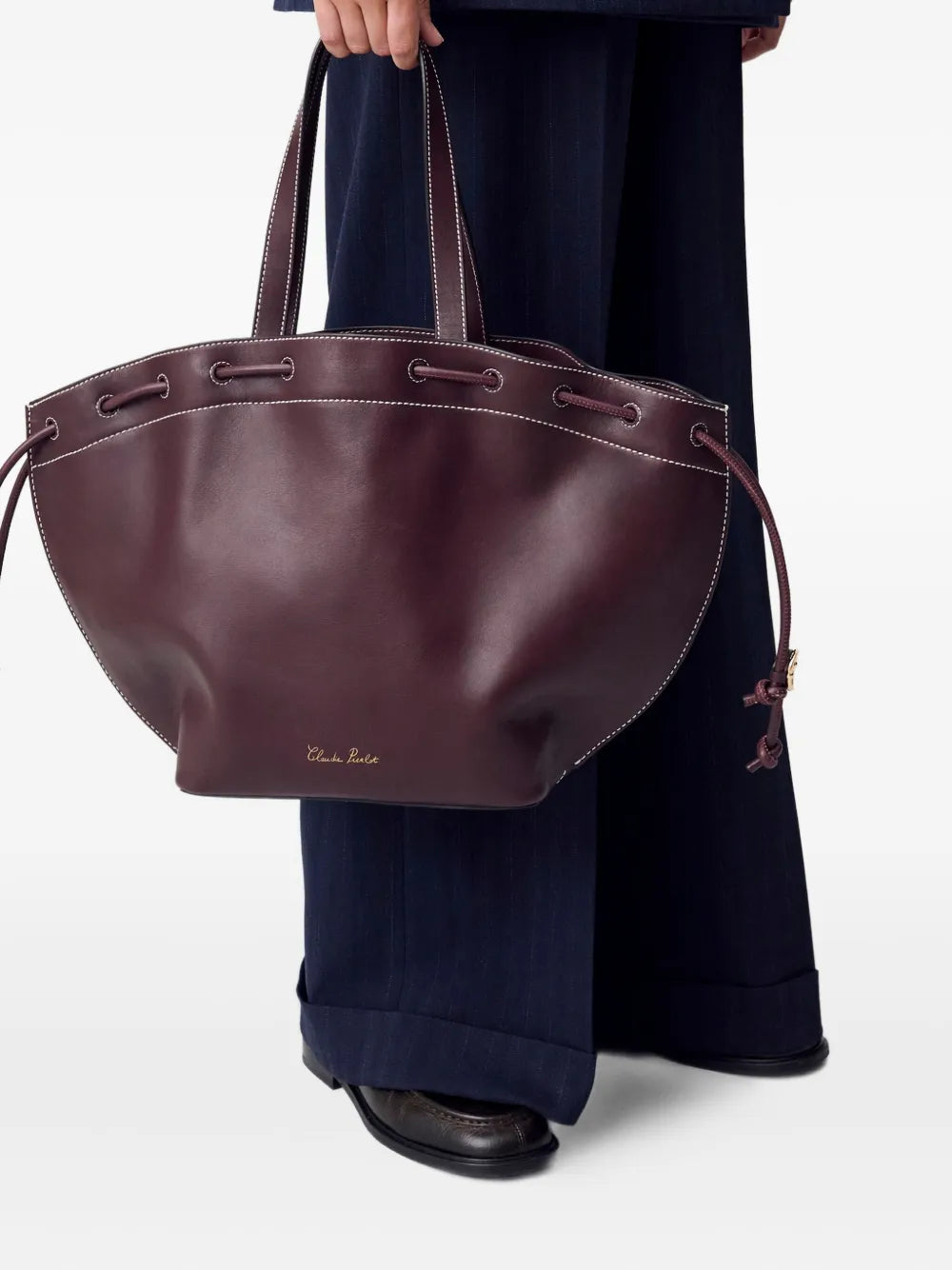 Claudie PierlotAlban leather tote bag