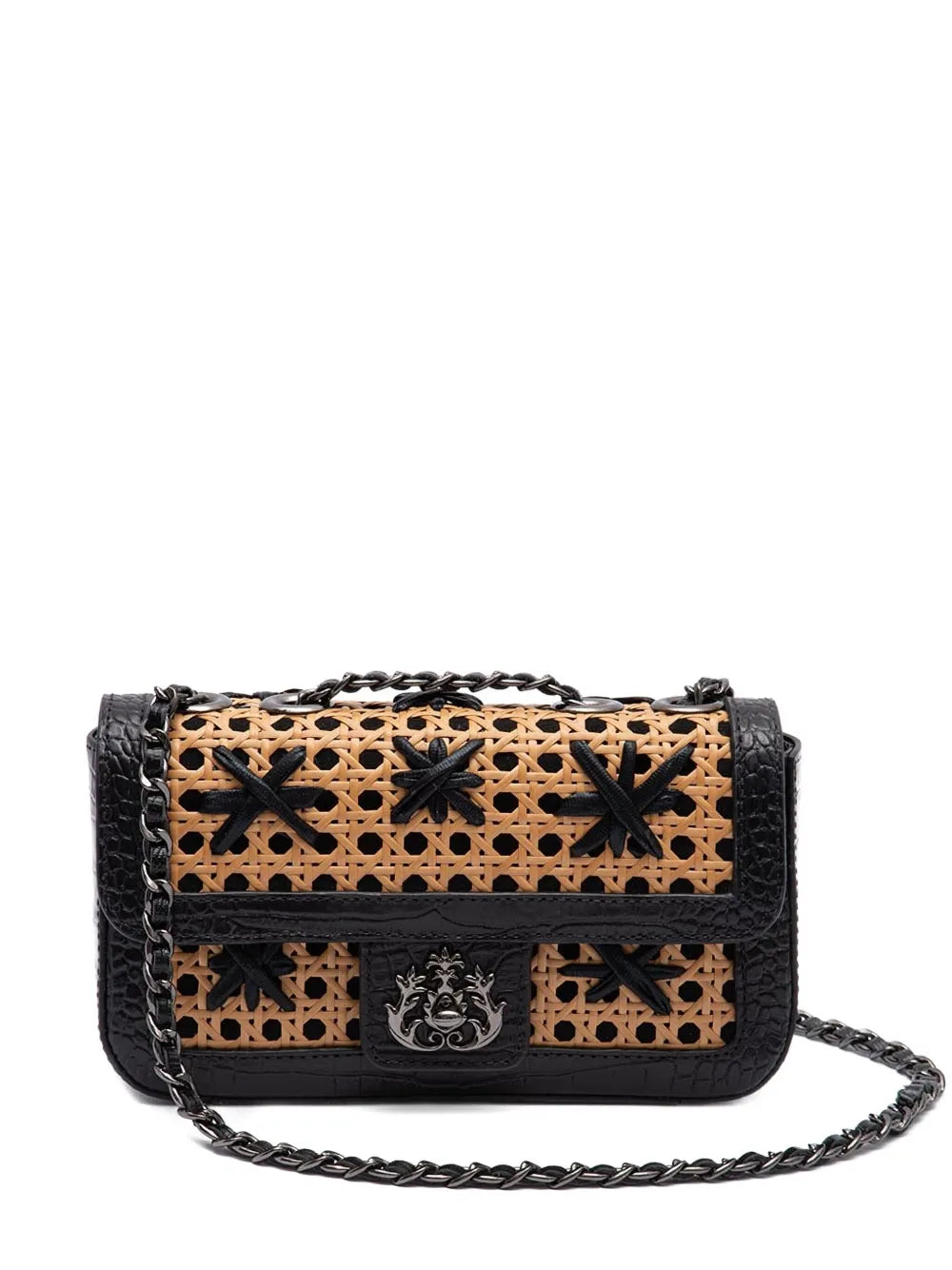 IslaAnne woven shoulder bag