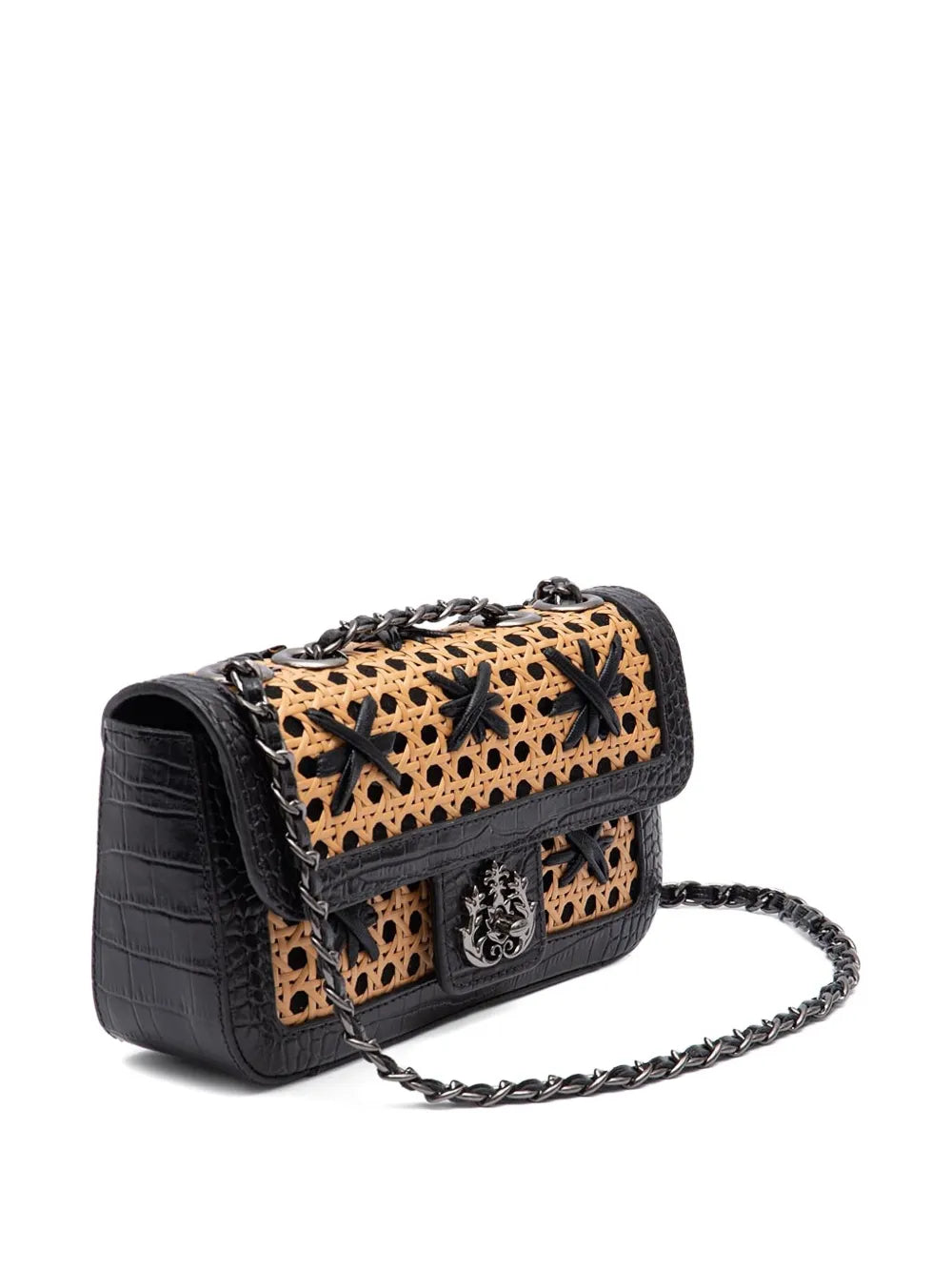 IslaAnne woven shoulder bag