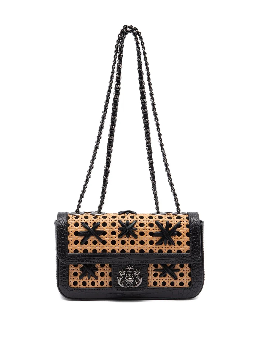 IslaAnne woven shoulder bag
