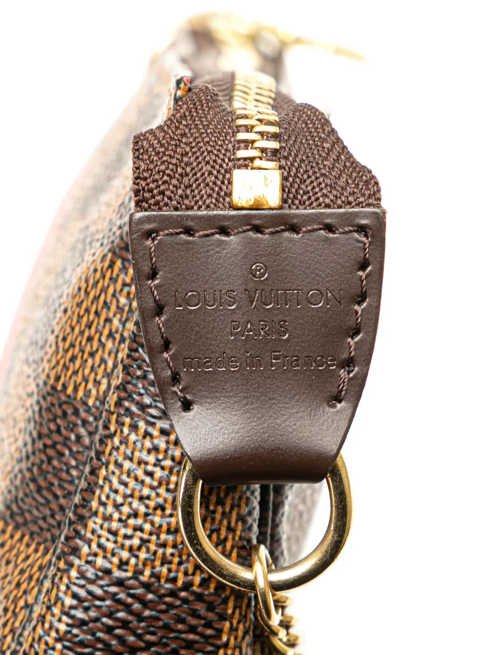 Pre-OwnedLouis Vuitton Pre-Owned2008 Damier Ebene Trunks and Bags Mini Pochette Accessoires handbag