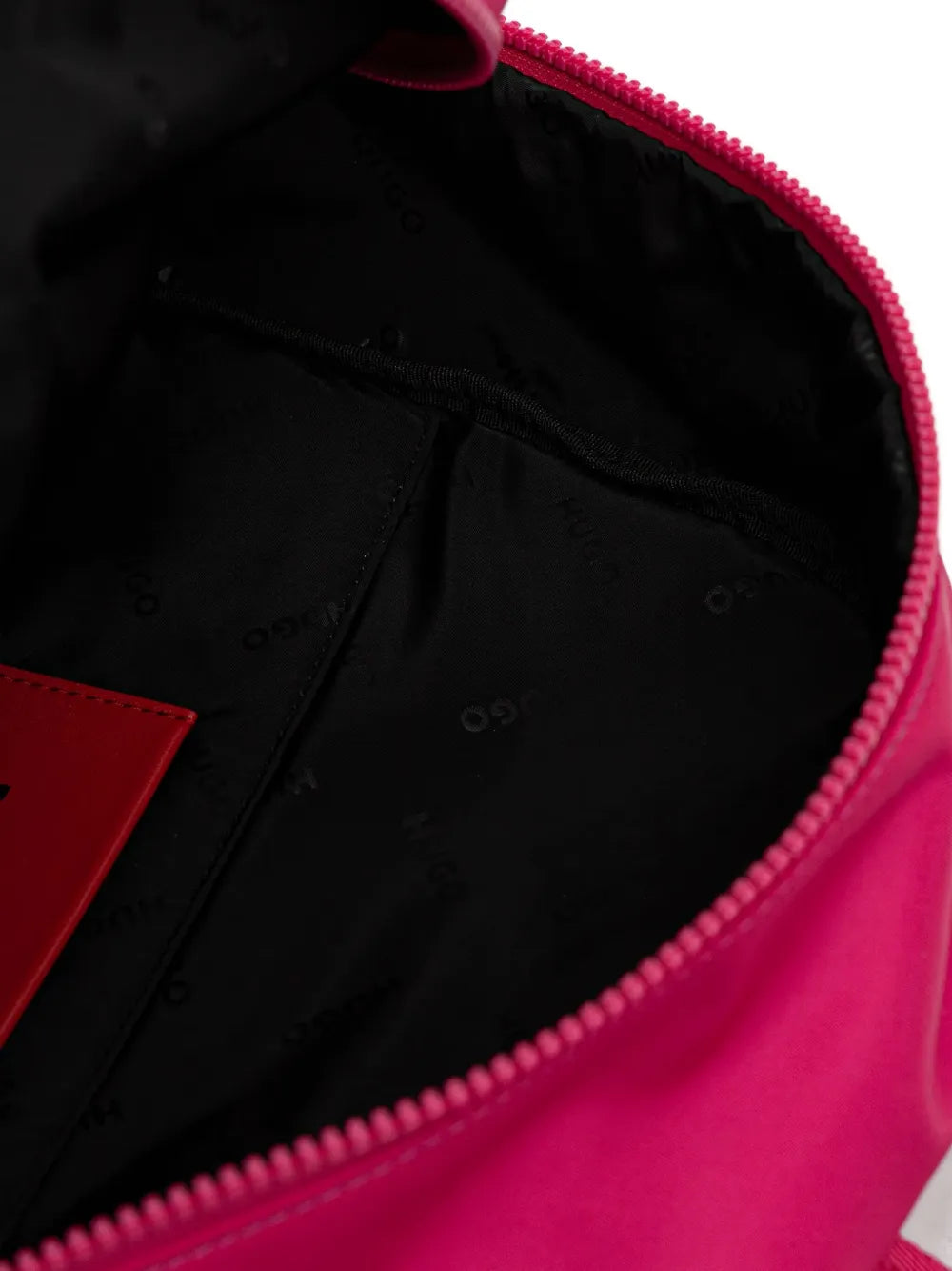 HUGOquilted zip-fastening backpack