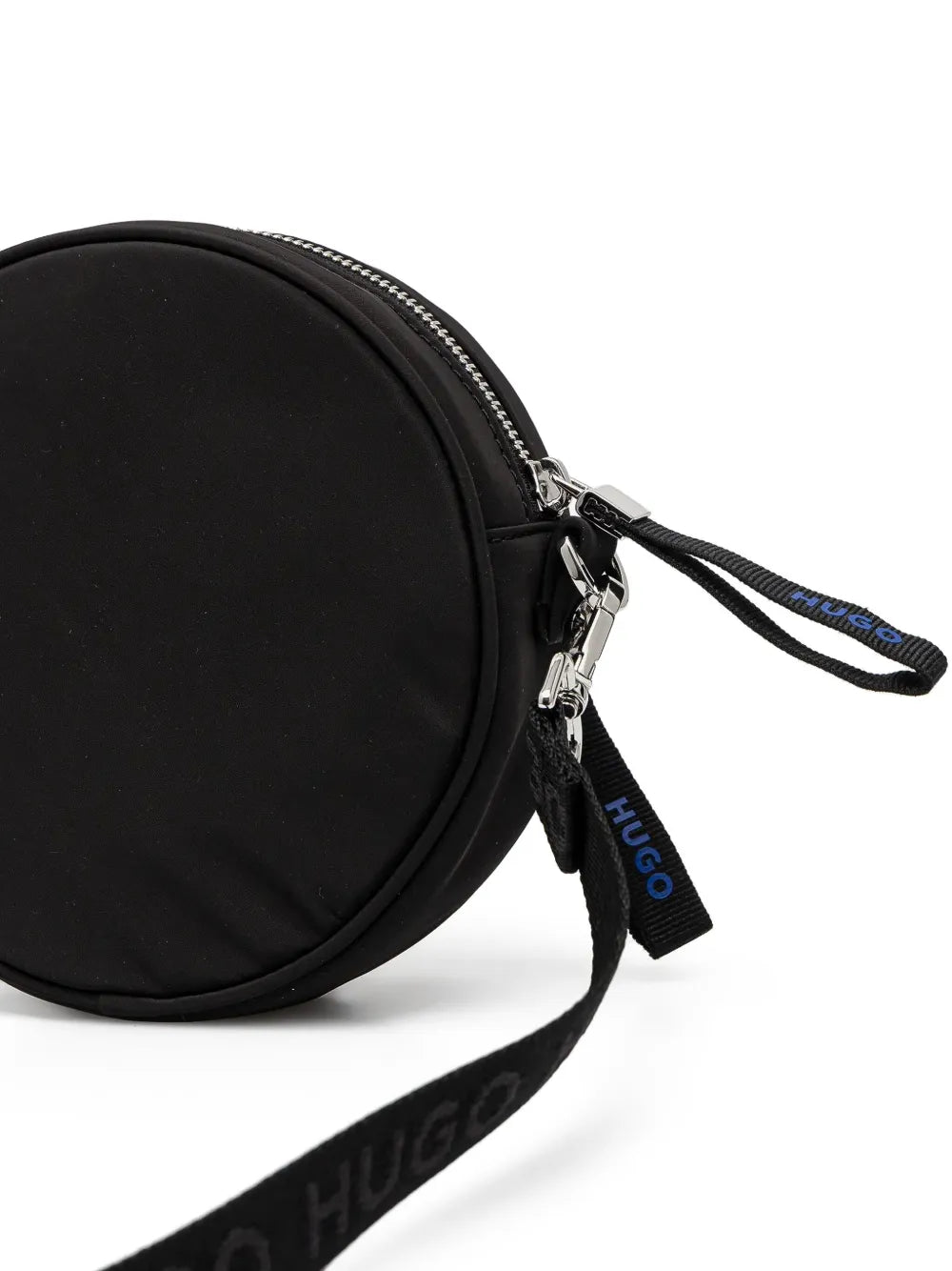 HUGOHappy Hugo logo-embroidered circle mini bag