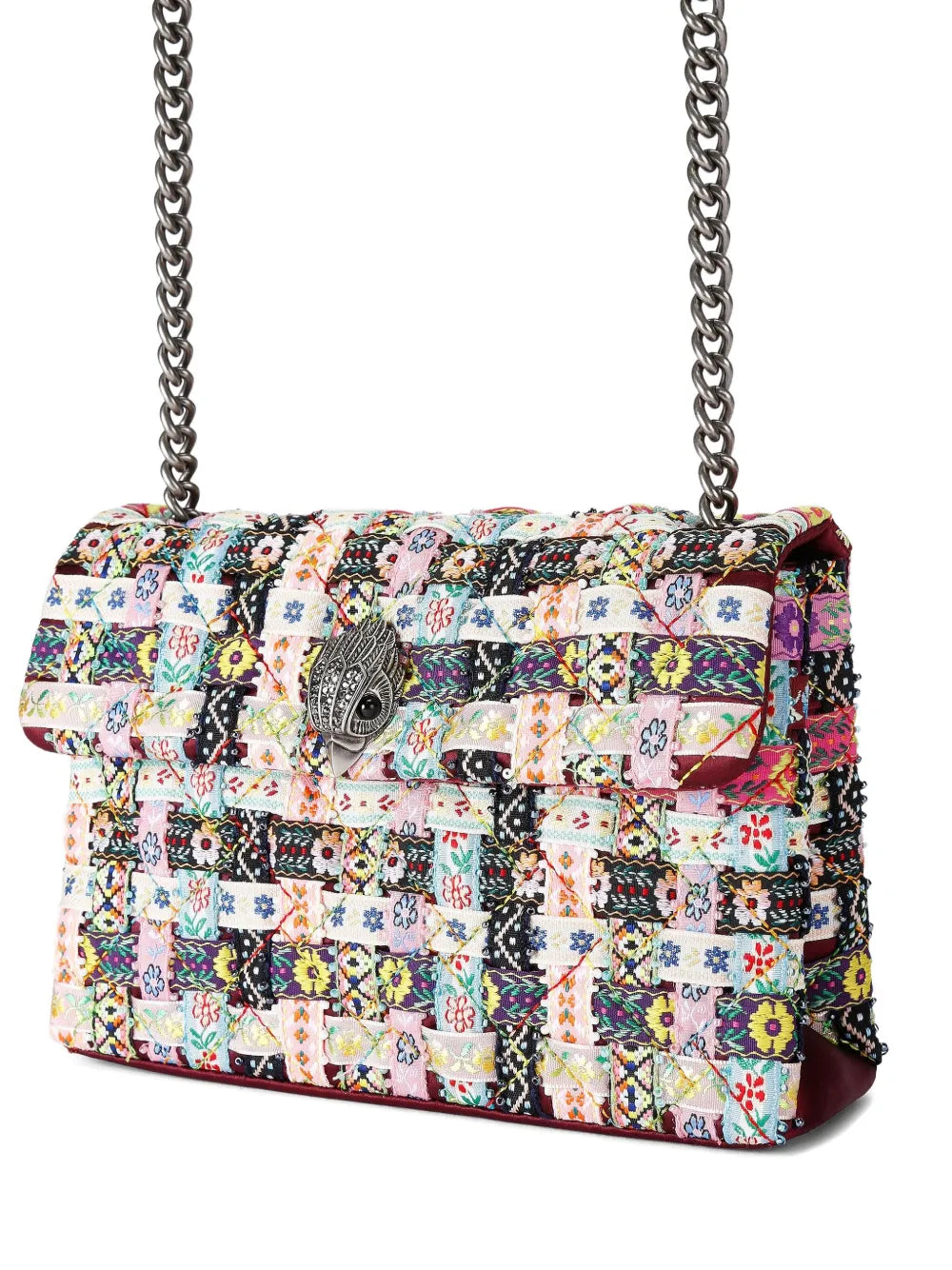 Kurt Geiger Londonmedium Kensington patchwork shoulder bag