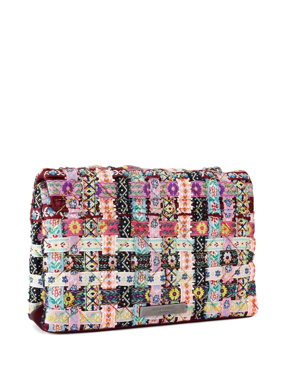 Kurt Geiger Londonmedium Kensington patchwork shoulder bag