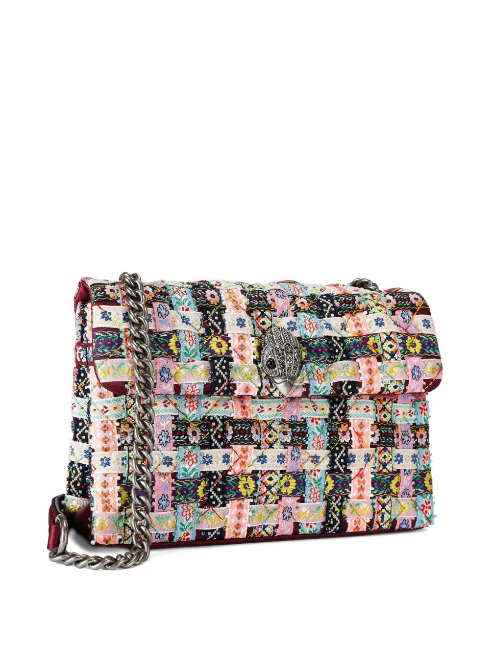 Kurt Geiger Londonmedium Kensington patchwork shoulder bag