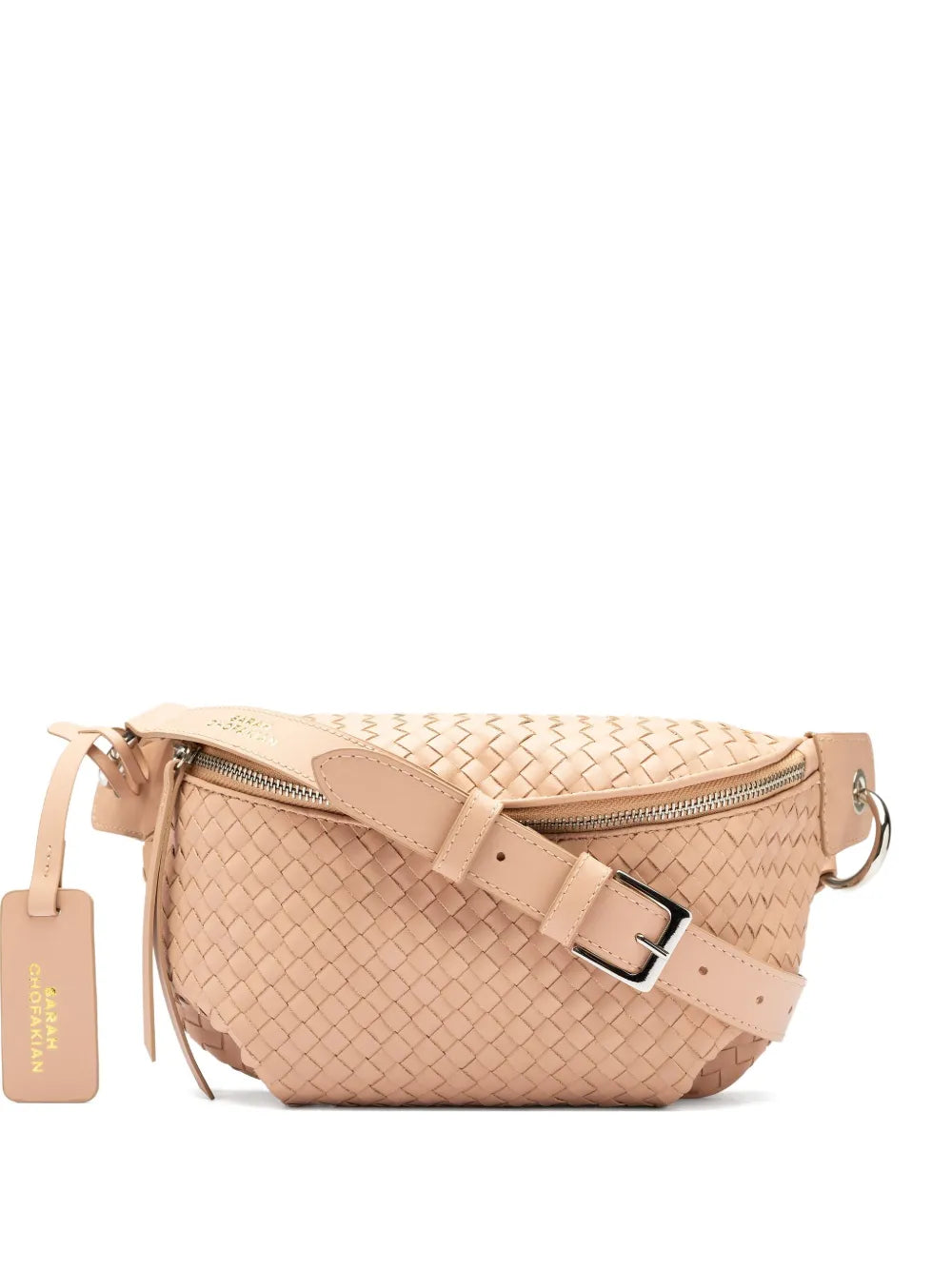 Sarah ChofakianOrsay woven leather belt bag