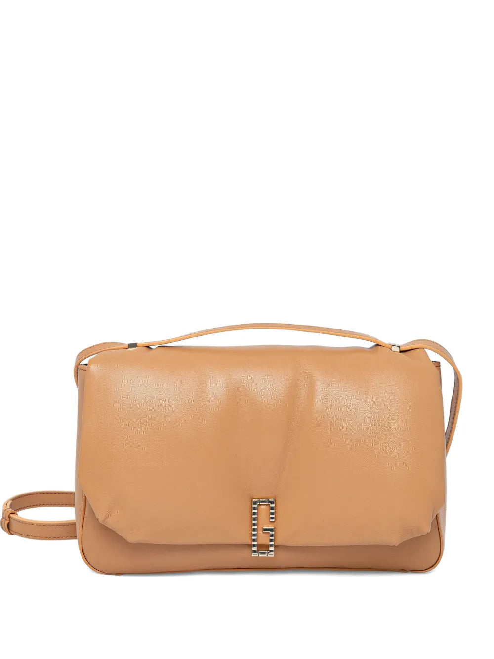 GUESS USApuffed leather satchel bag