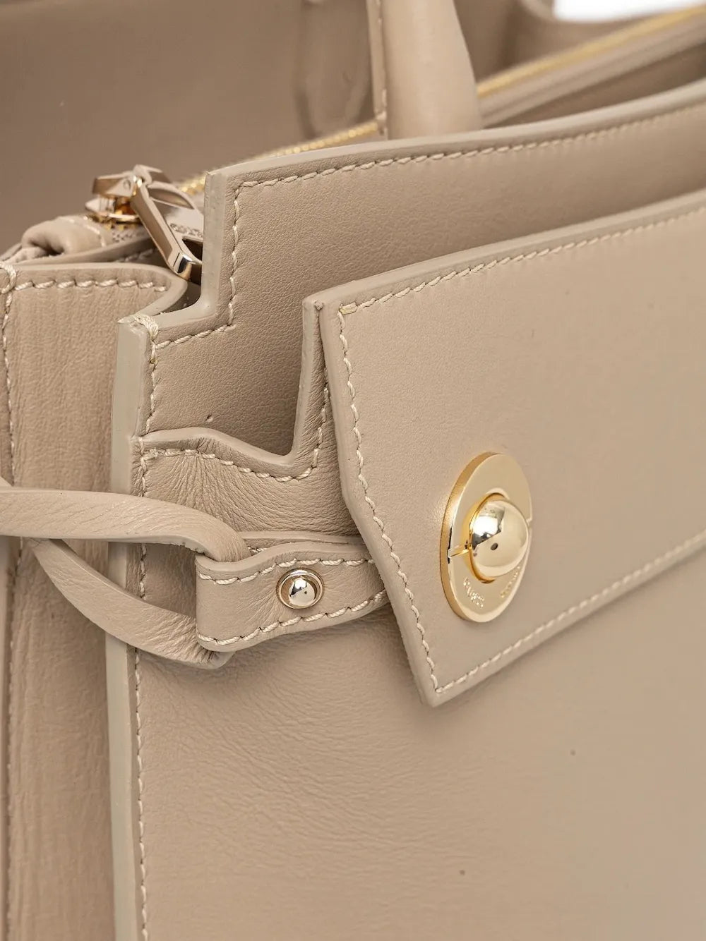 GUESS USAknotted-detail leather tote bag