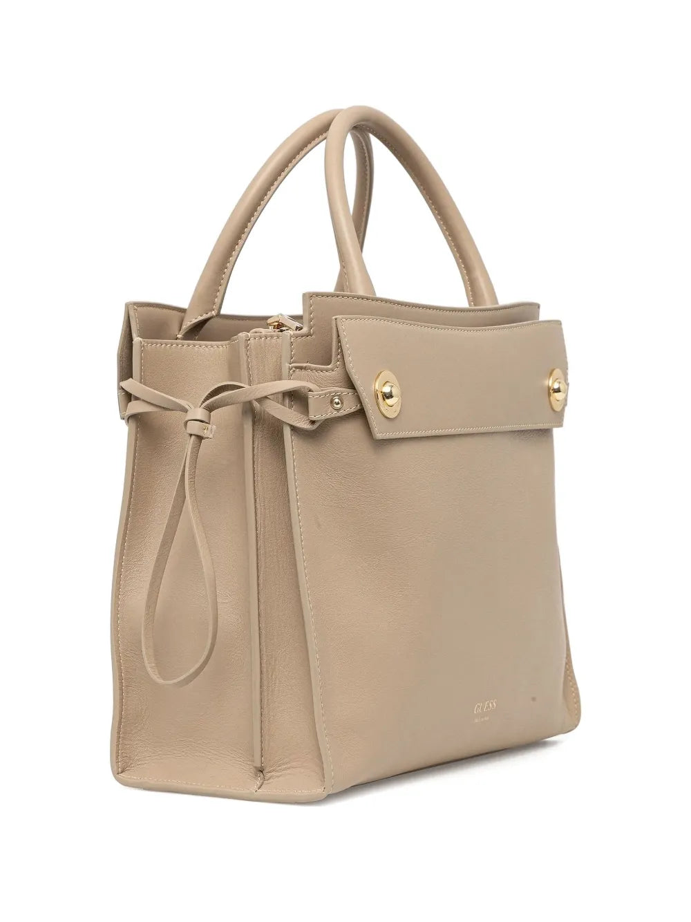 GUESS USAknotted-detail leather tote bag