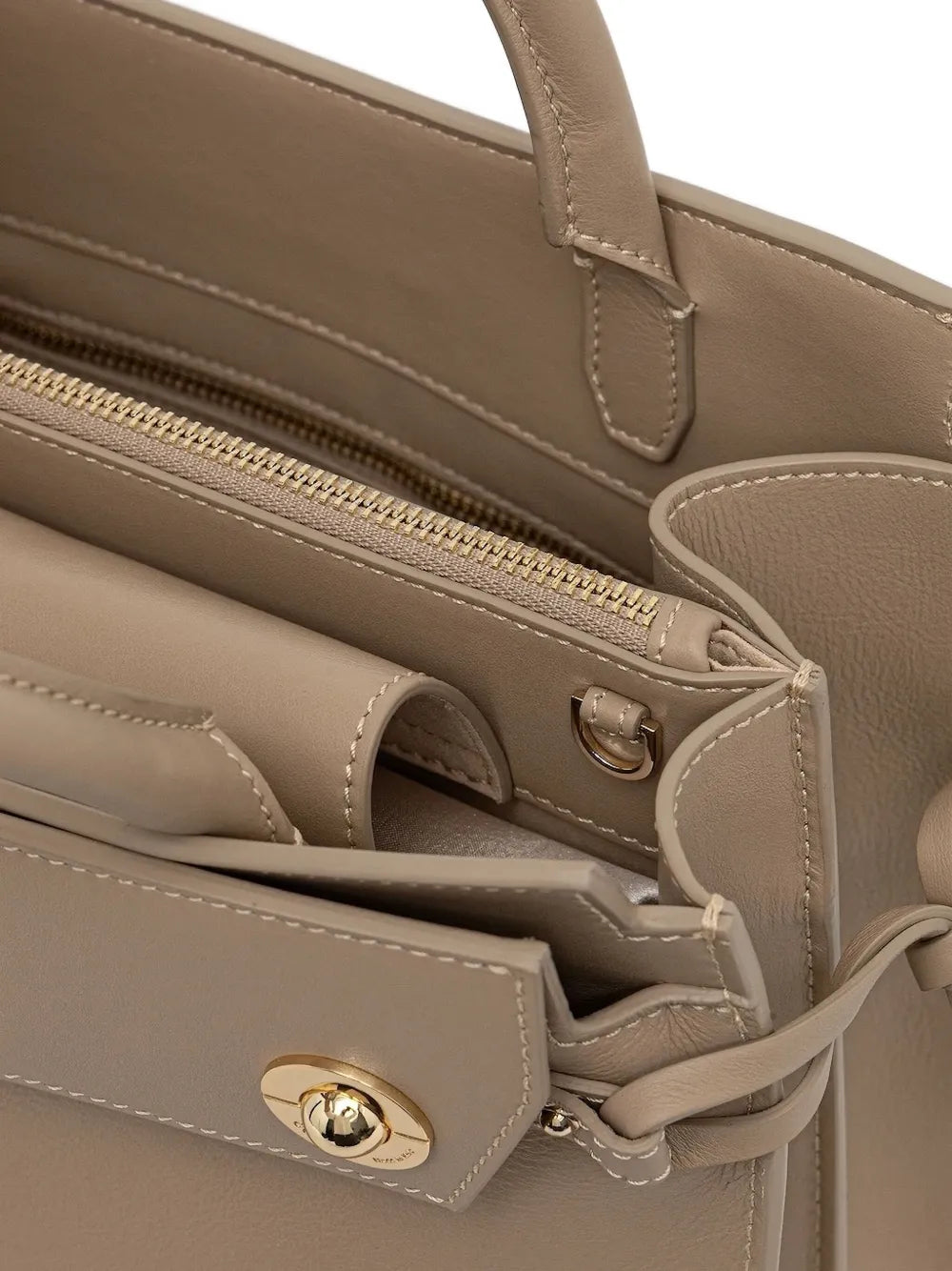 GUESS USAknotted-detail leather tote bag