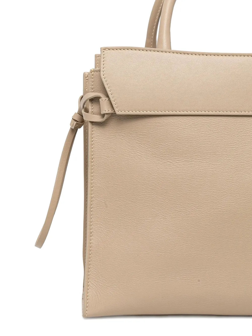 GUESS USAknotted-detail leather tote bag