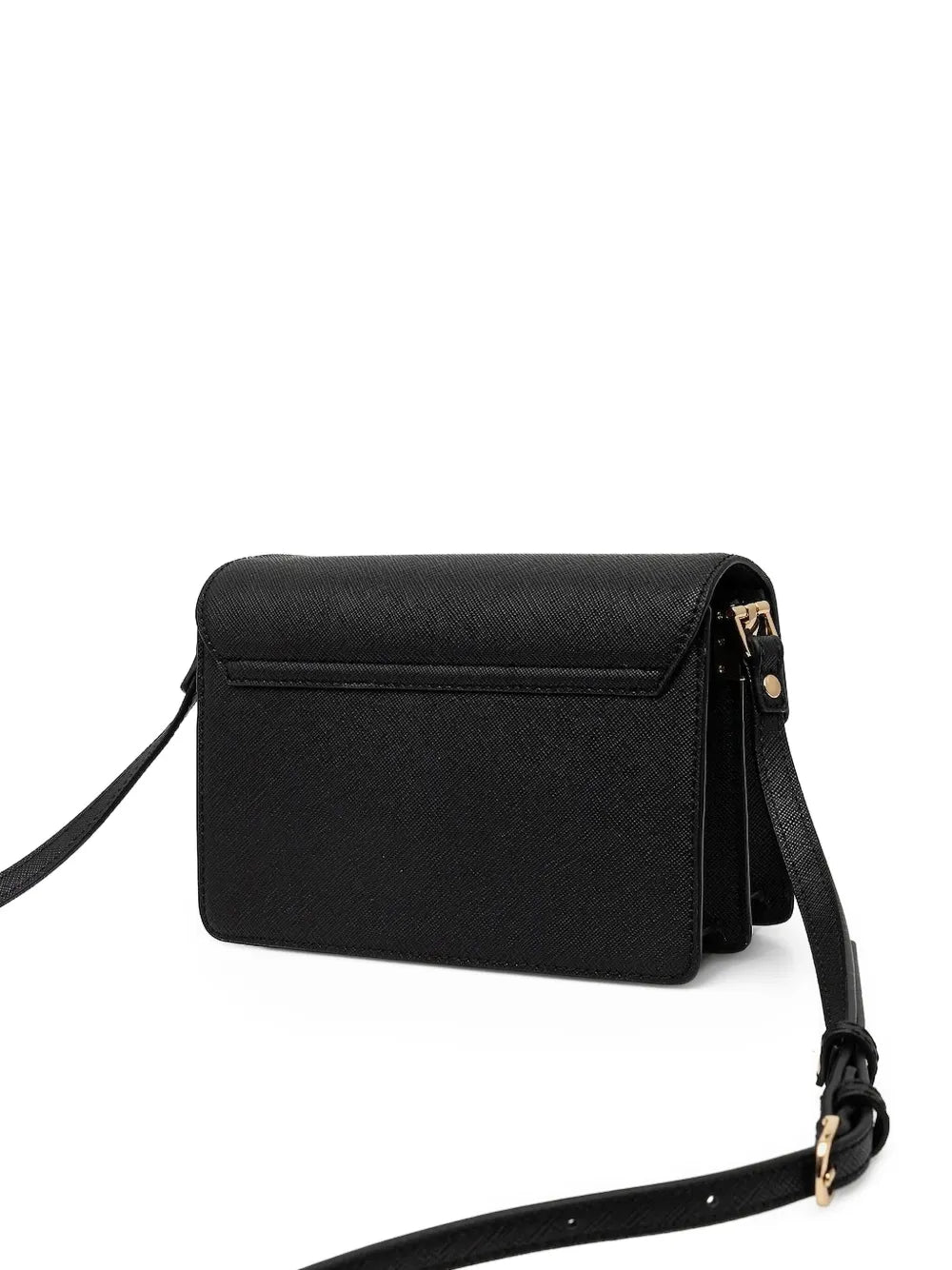 LIU JOlogo-plaque flap crossbody bag