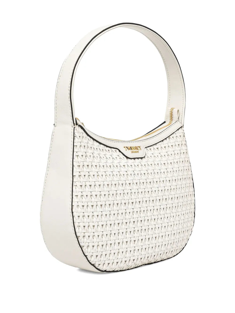 TWINSETwoven top-handle tote bag