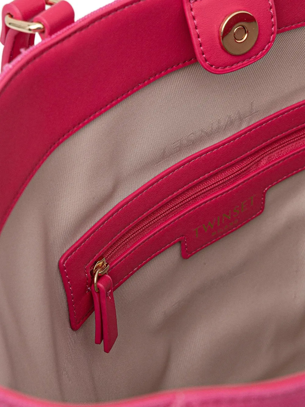 TWINSETlogo-embroidered tote bag