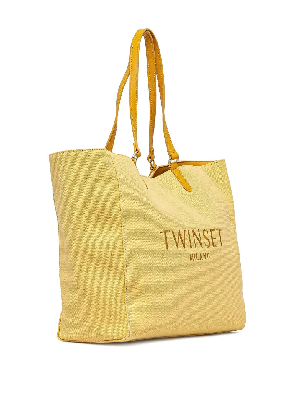 TWINSETembroidered-logo tote bag