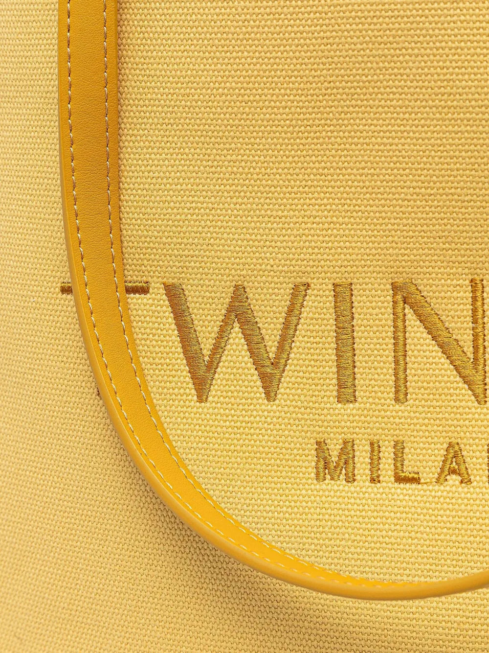 TWINSETembroidered-logo tote bag