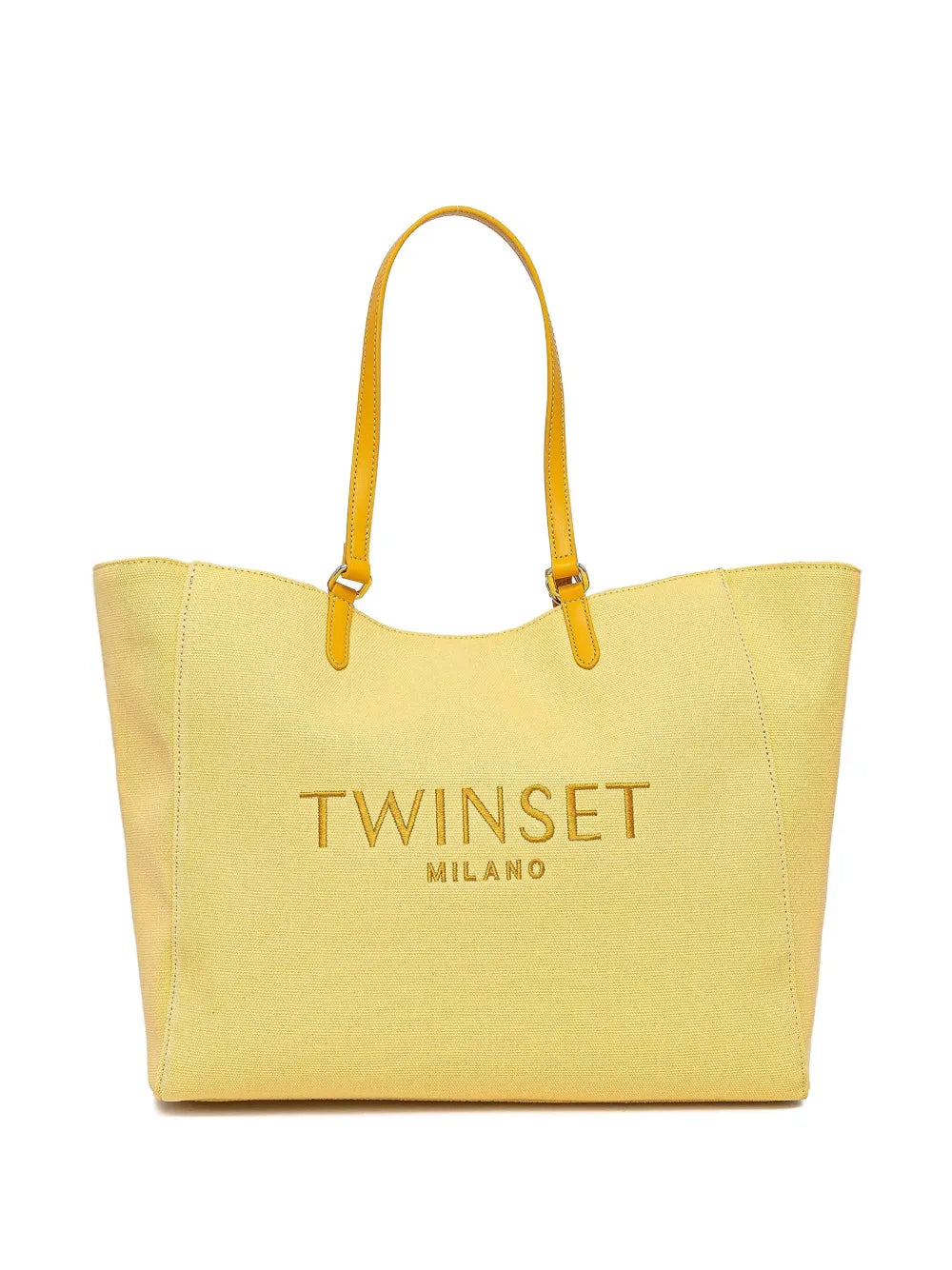 TWINSETembroidered-logo tote bag