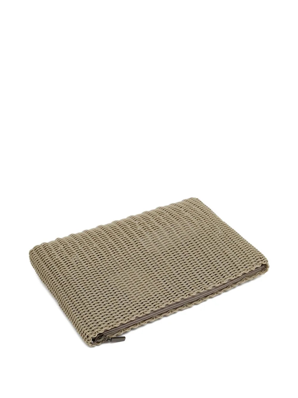 palorosalarge woven clutch bag