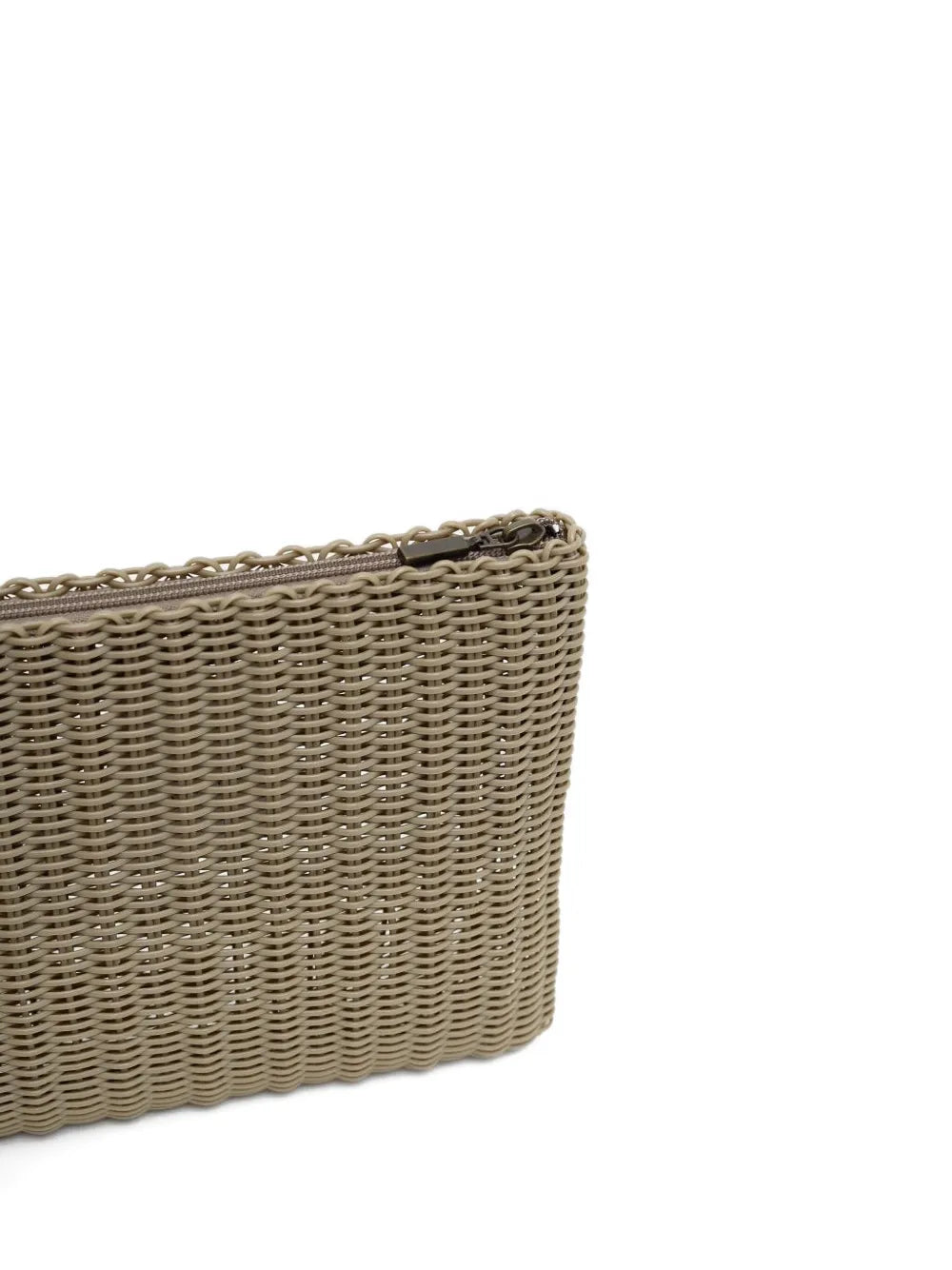 palorosalarge woven clutch bag