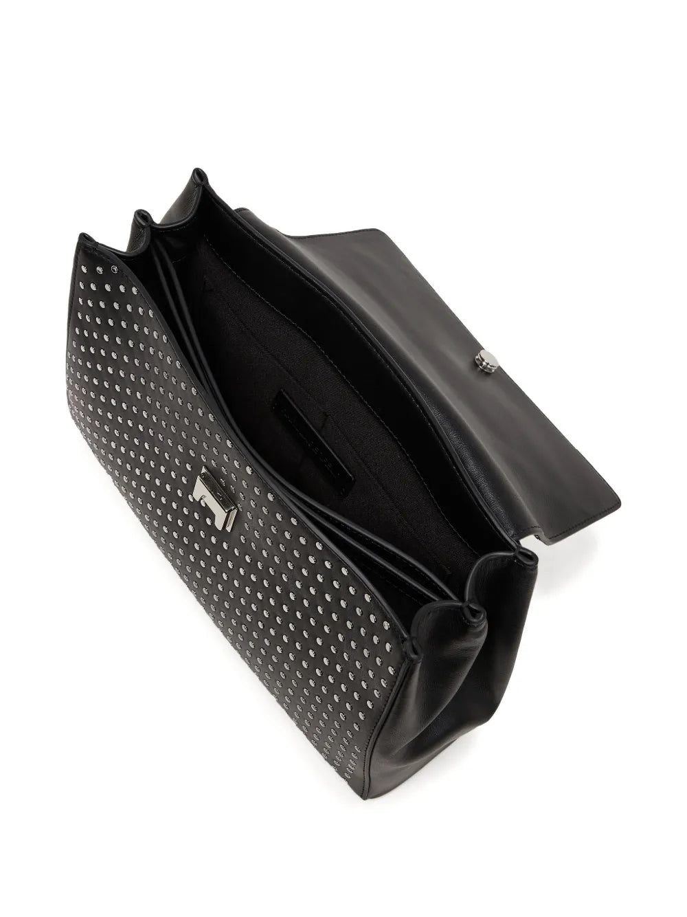 Karl LagerfeldIkon K/Stud-embellished top-handle bag