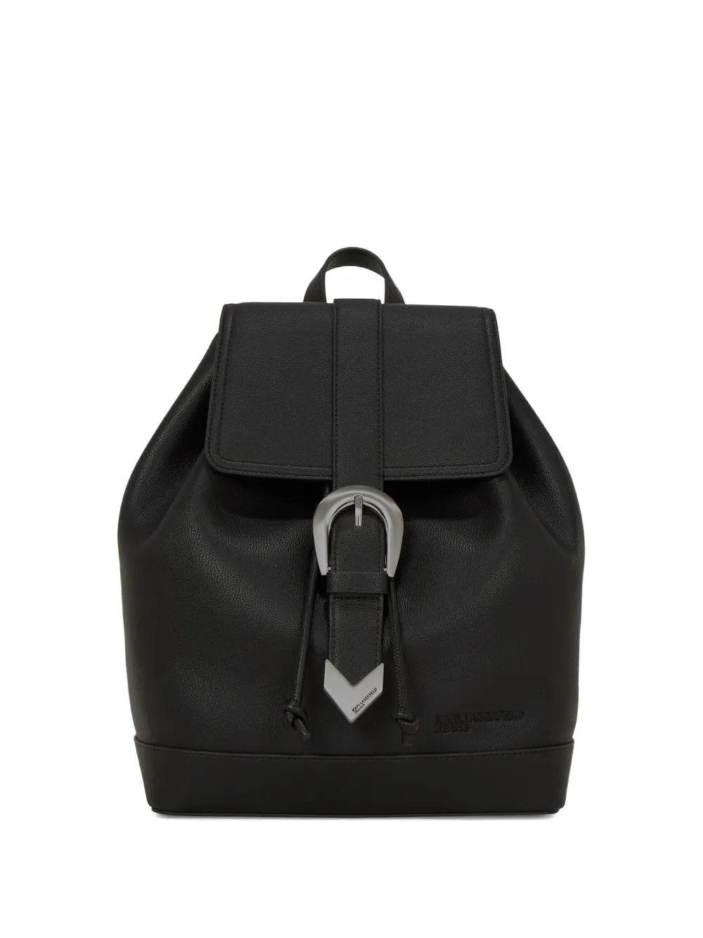 Karl Lagerfeld Jeansbuckle-fastening drawstring backpack