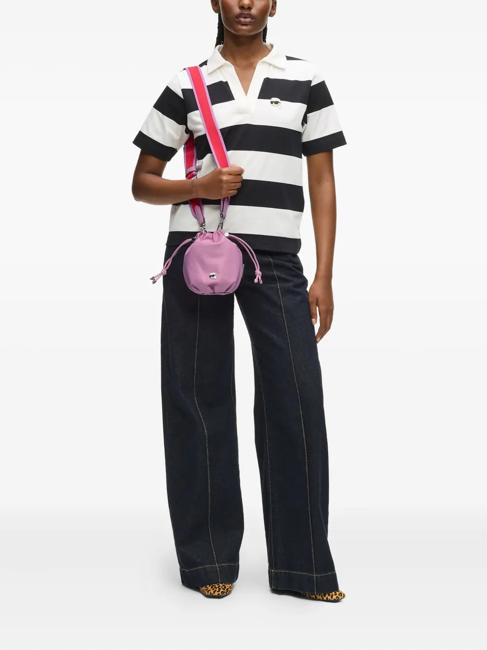 Karl Lagerfeldsmall Ikon bucket bag