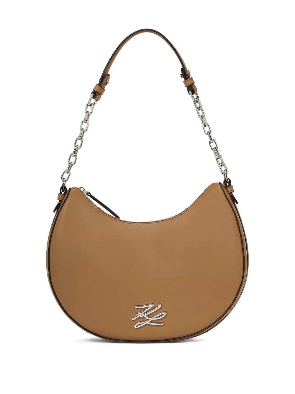 Karl LagerfeldK/Autograph moon shoulder bag