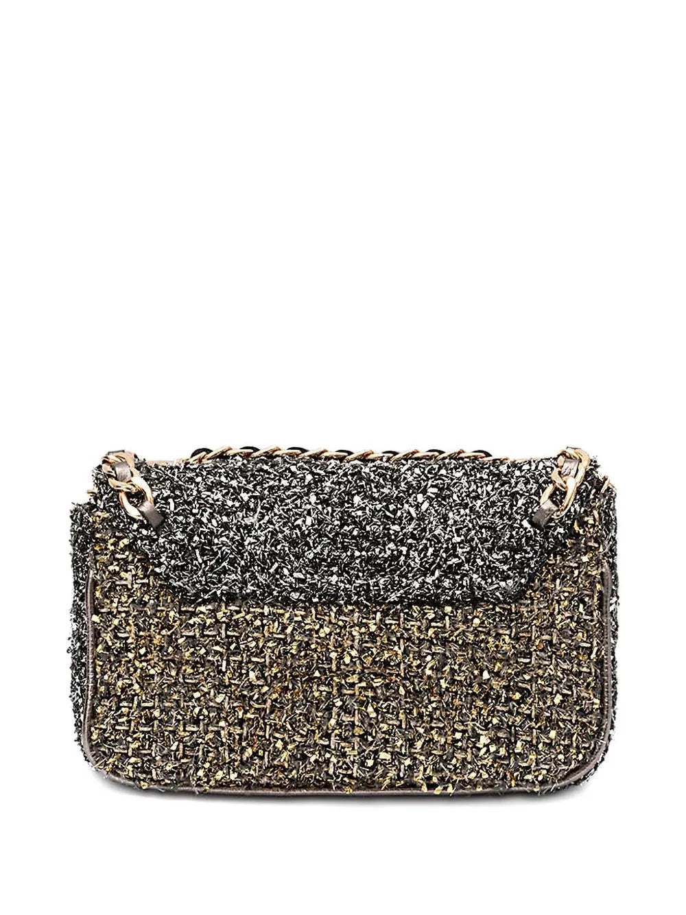 Islatweed chain-embellished shoulder bag