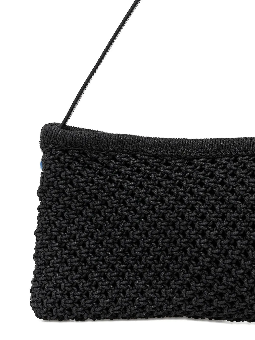 Karl Lagerfeld Jeansbeaded-knit shoulder bag