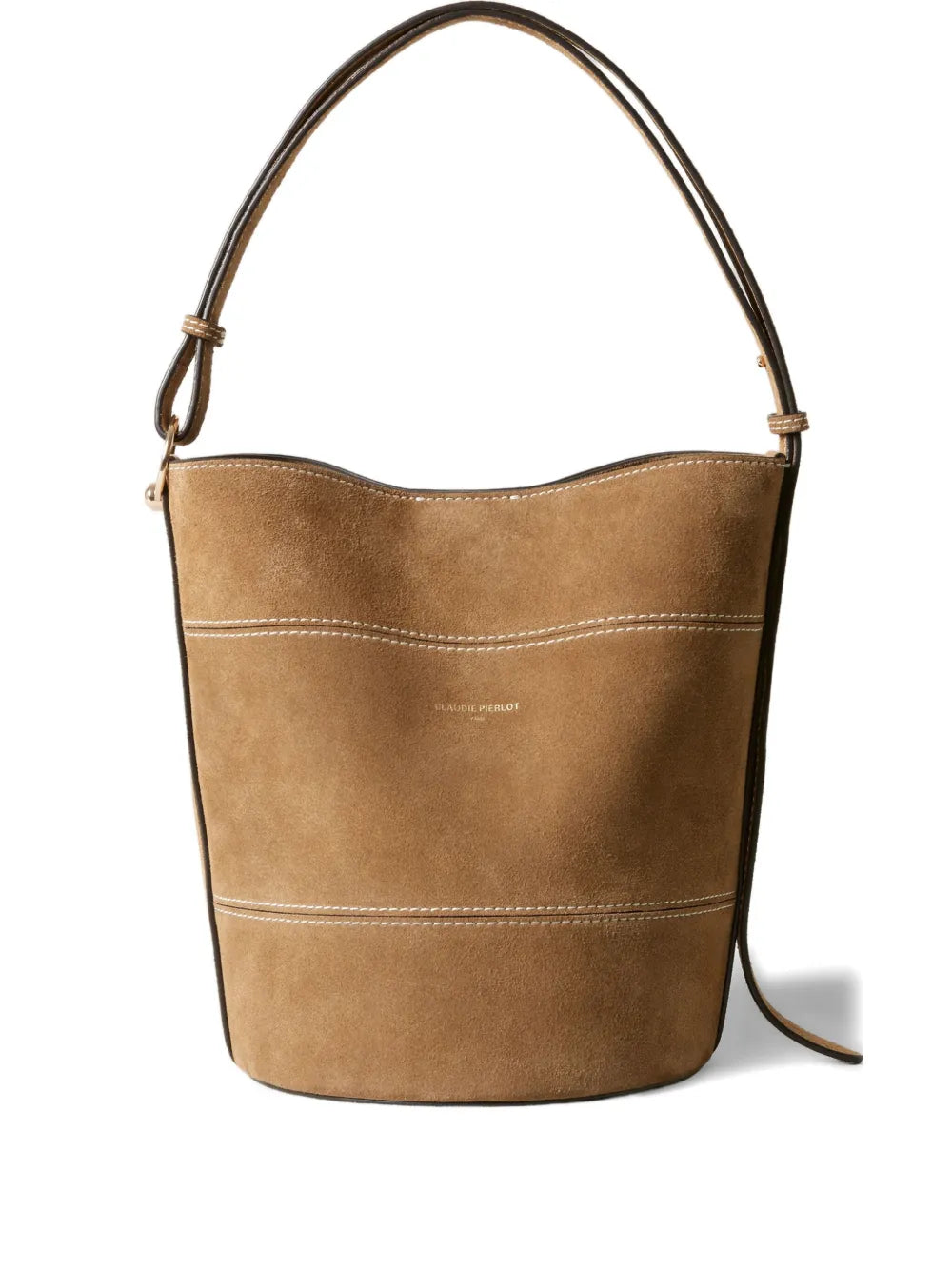 Claudie Pierlotstitching-detail bucket bag