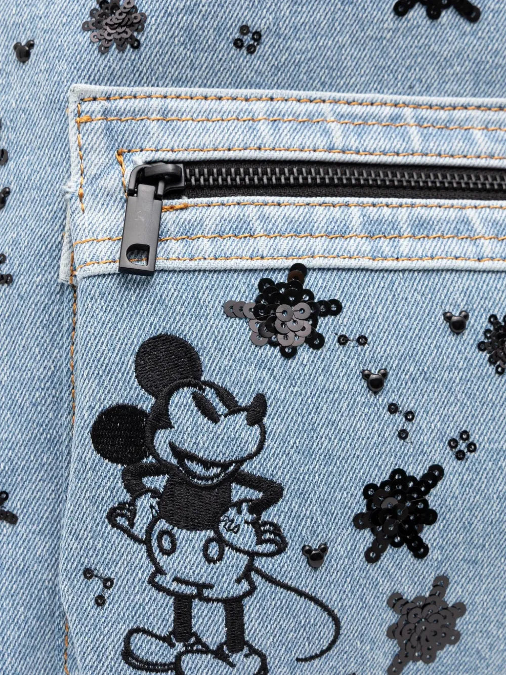 Desigualx Mickey Mouse denim backpack