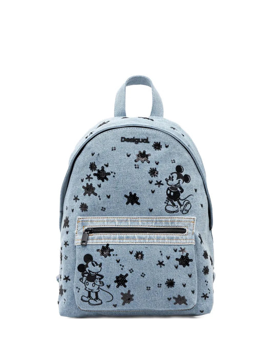 Desigualx Mickey Mouse denim backpack