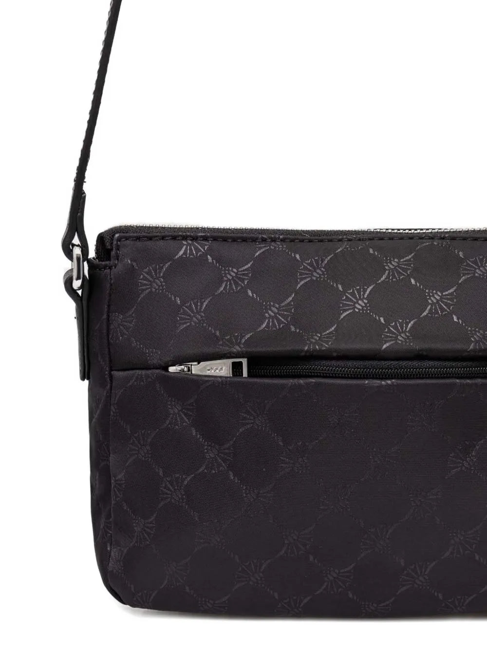 Joop!logo-plaque jacquard crossbody bag