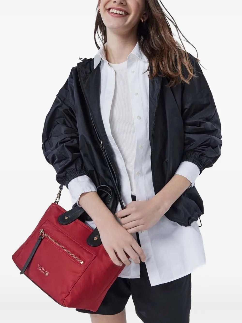 TOUSsmall double-handle tote bag