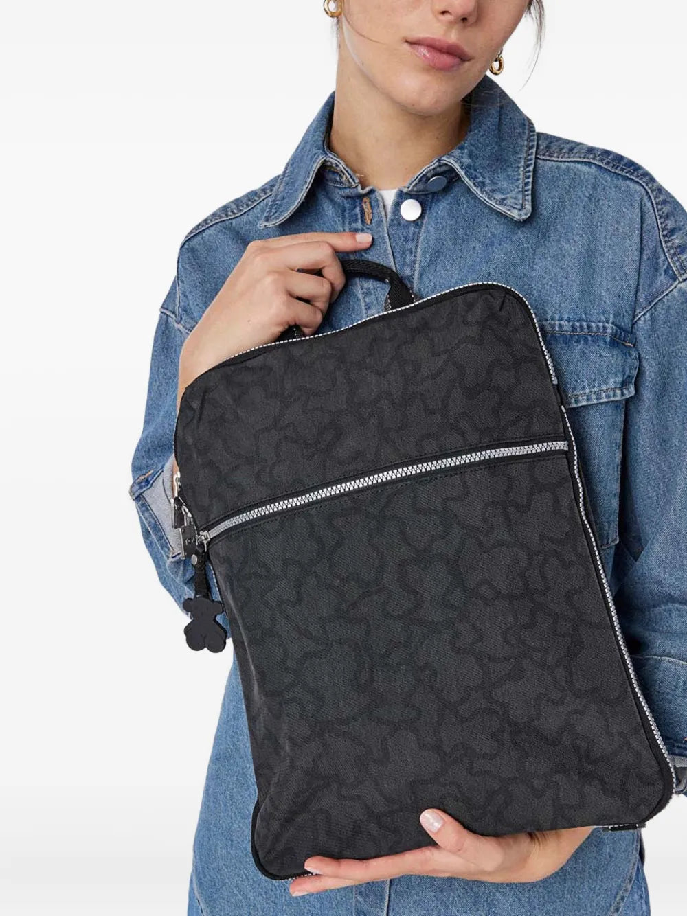 TOUSlogo-print backpack